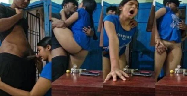चुदासी लड़की स्टैंडिंग पोज़ में सेक्स करती है पड़ोसी बॉय साथ वीडियो