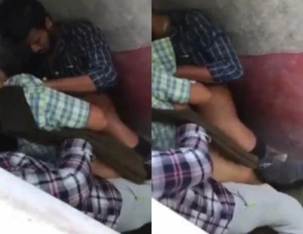 देसी लेडी क्लर्क की चुपके से चुदाई करते हैं २ ठरकी मर्द वीडियो