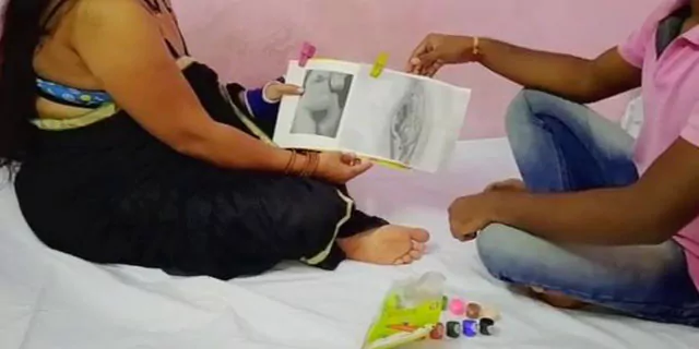 ड्रॉयिंग टीचर और स्टूडेंट की क्सक्सक्स चुदाई वीडियो