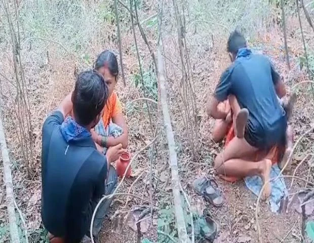 जंगल ले जाकर देवर बौड़ी की चुदाई करता है चुपके से वीडियो