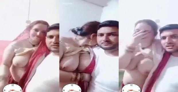 शर्मीली विलेज वाइफ बिग बूब्स दिखाती है पति के दोस्त को वीडियो